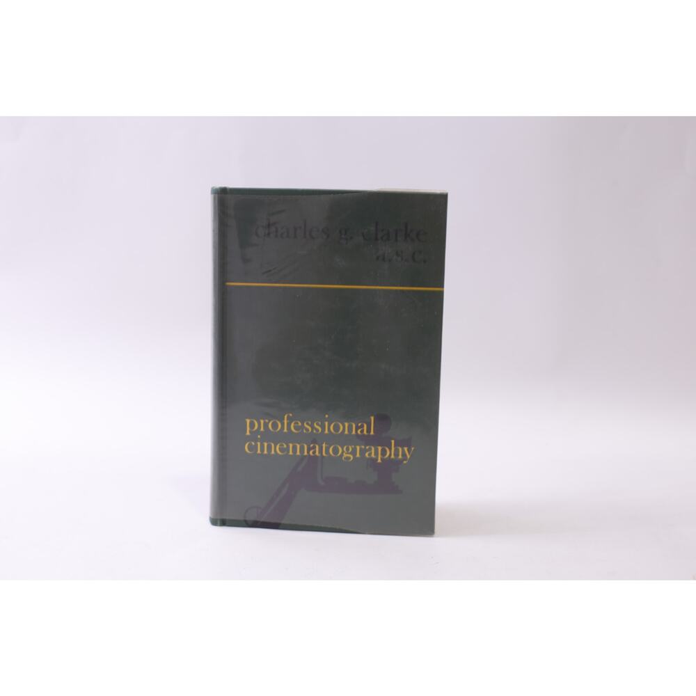Professional Cinematography, Charles Clarke, 1964, Vintage, ~ 251107-WH 1393